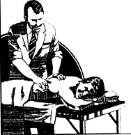 Photo of man massaging a lady